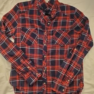 Passport Womens Plaid Large Shirt